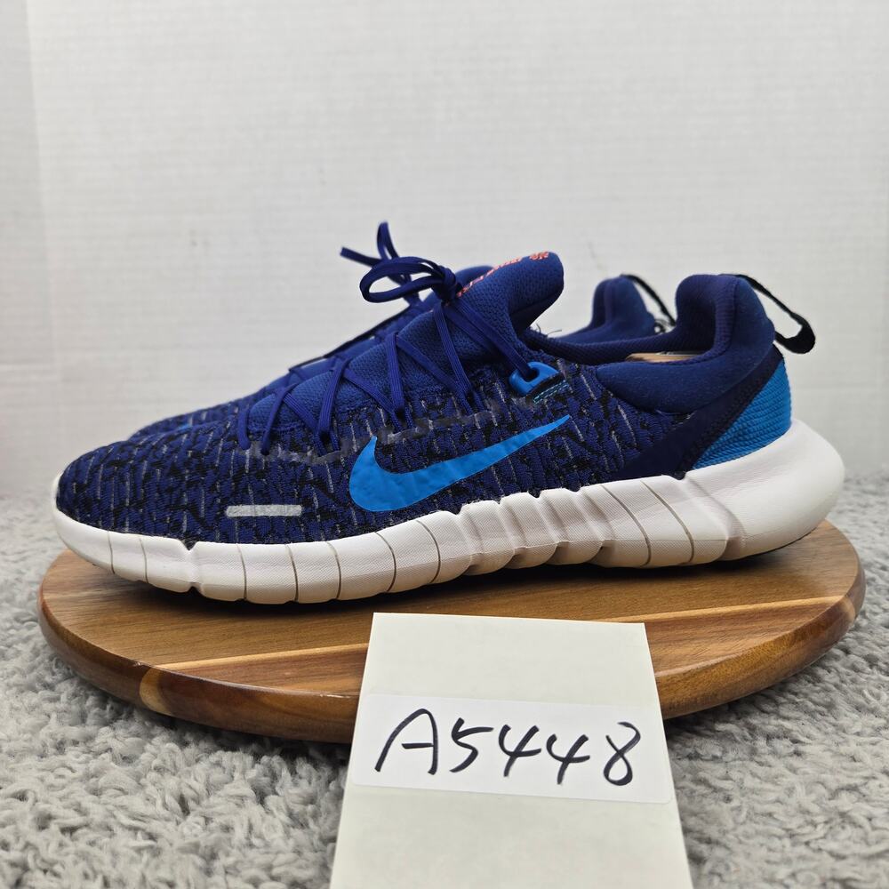 Nike Men 11 Free Rn 5.0 Next Nature Deep Royal Blue Gym Running Shoe FJ3996-455